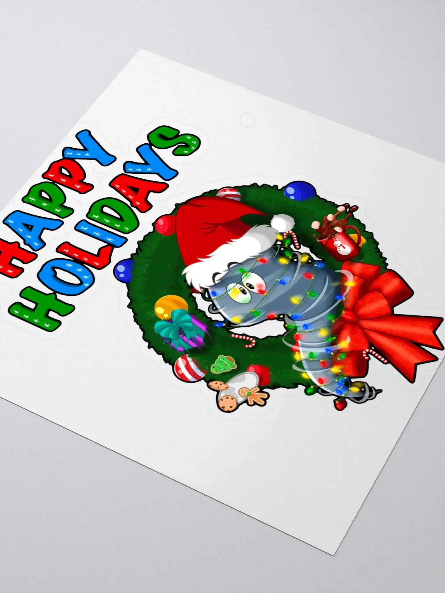 Happy Holidays Sticker product image (8)
