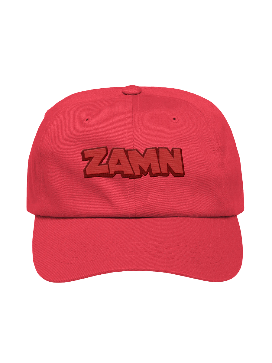 ZAMN Invisi-Logo Dad Hat: Cardinal product image (6)