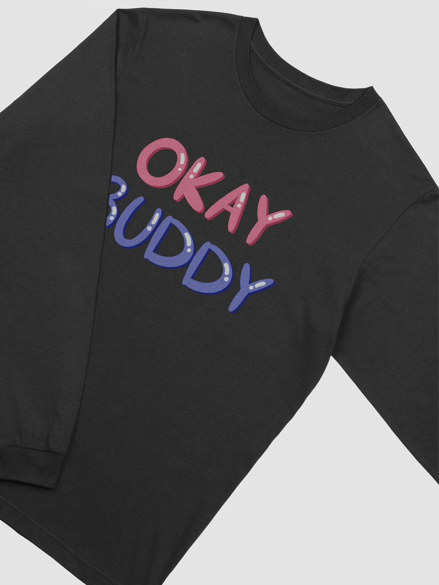 Okay Buddy(Long Sleeve T-Shirt) product image (42)
