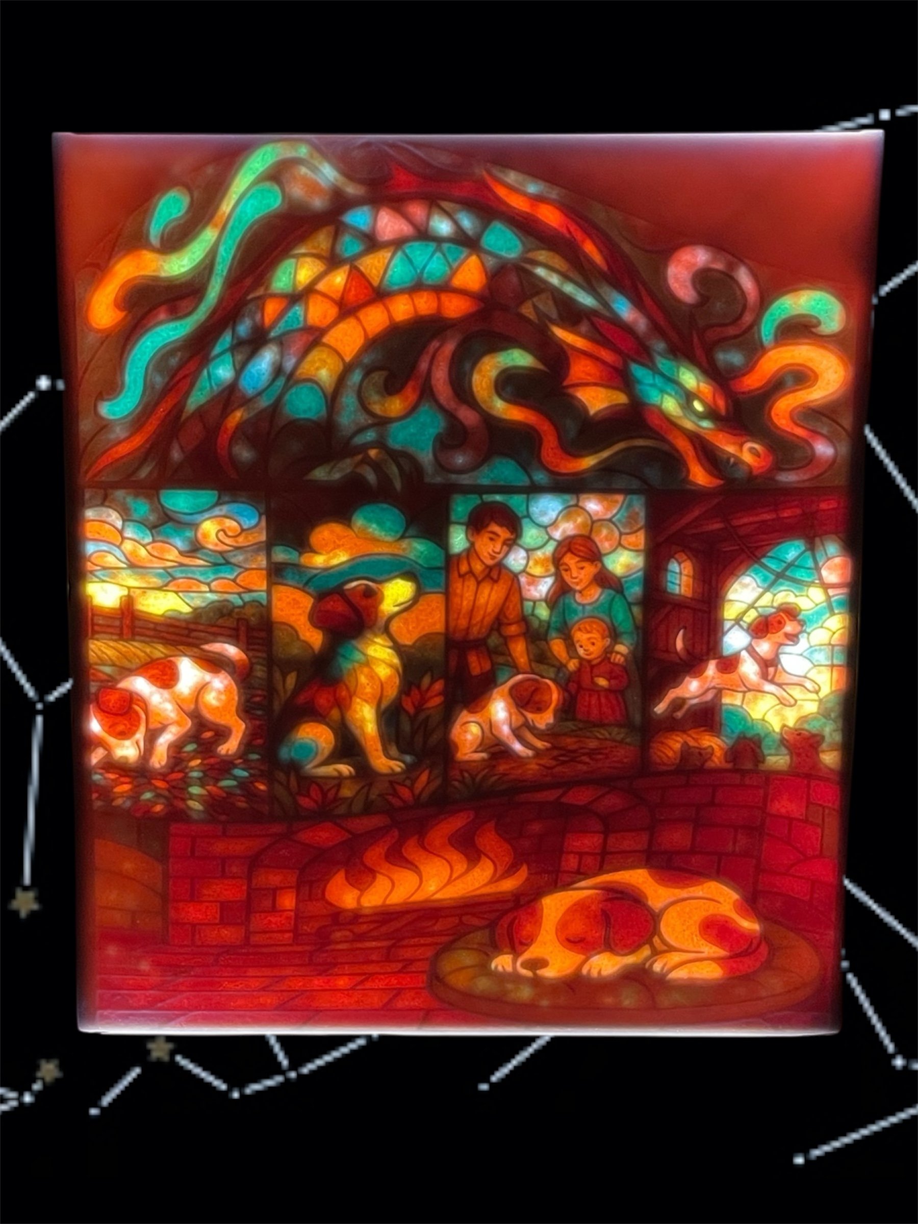 Between Realms Inspired Art Lithophane and Light Boxes product image (2)