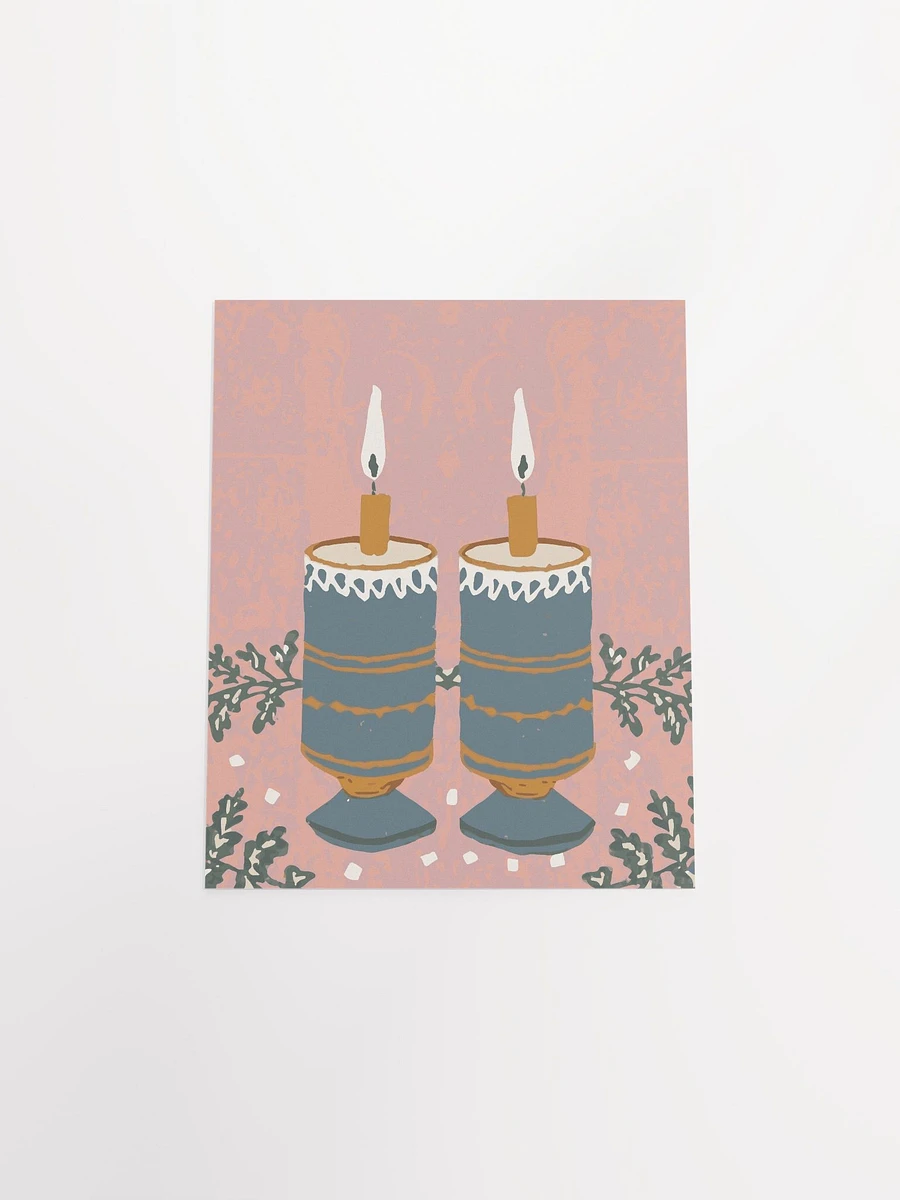 Shabbat Candles Print (Unframed) product image (7)