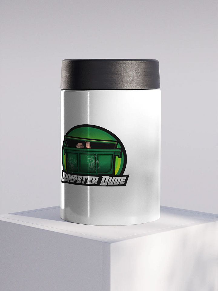 Dumpster Dude Metal Koozie product image (1)