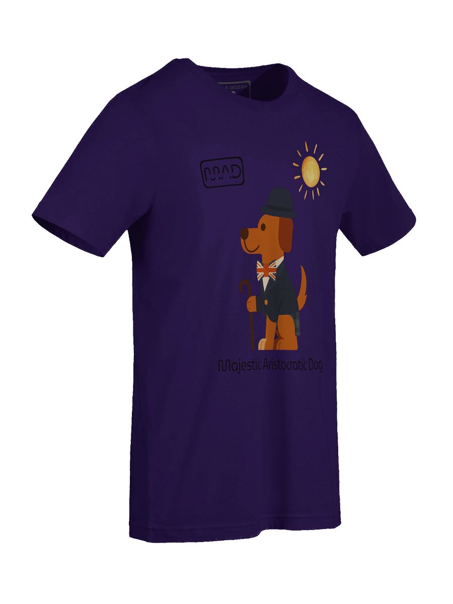 Majestic Aristocratic Dog – Noble Pup Tee – MAD Style - M-Art & Design product image (77)