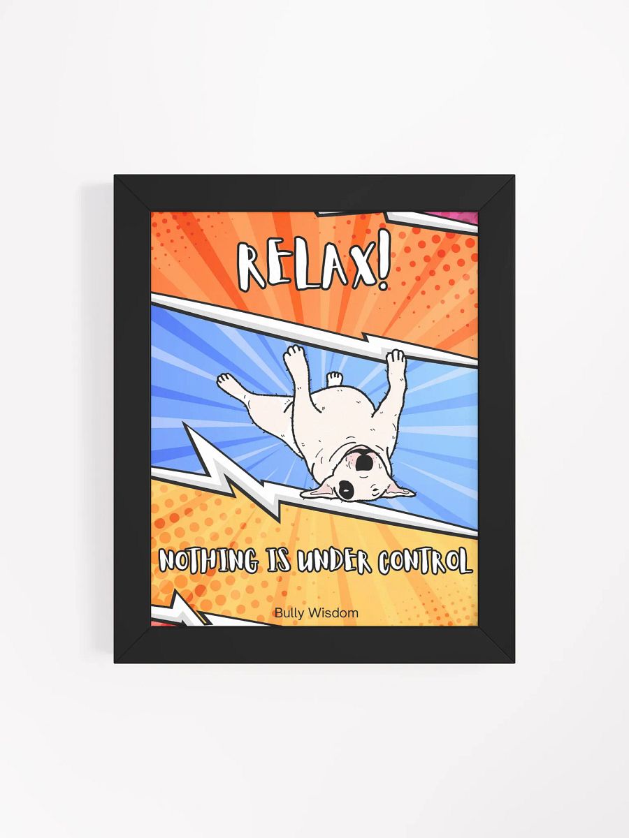 Bull Terrier Cartoon Relax! product image (41)