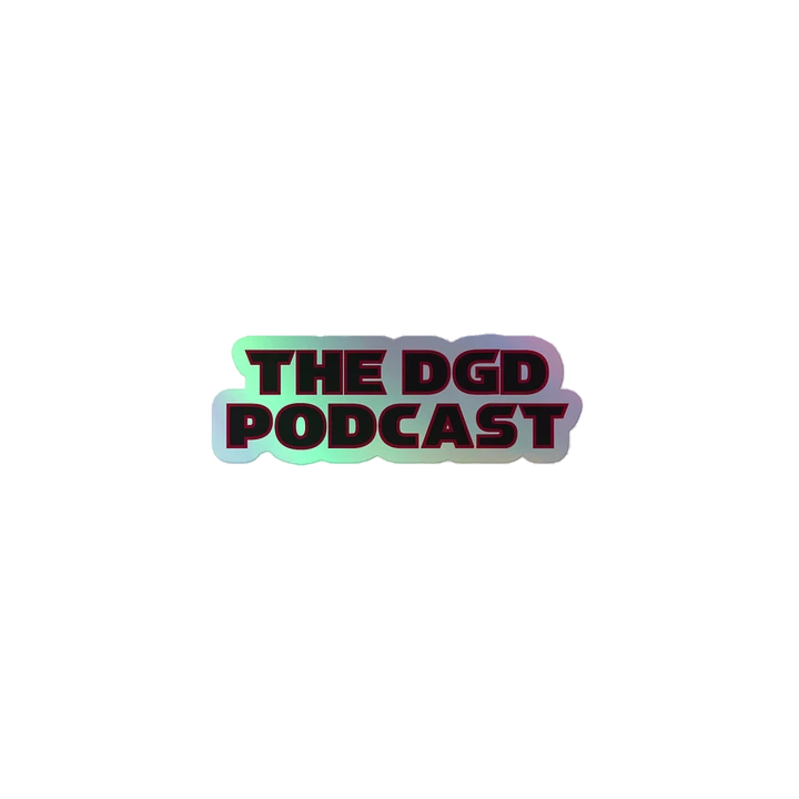 Bold & Holographic DGD Podcast Sticker Pack product image (1)