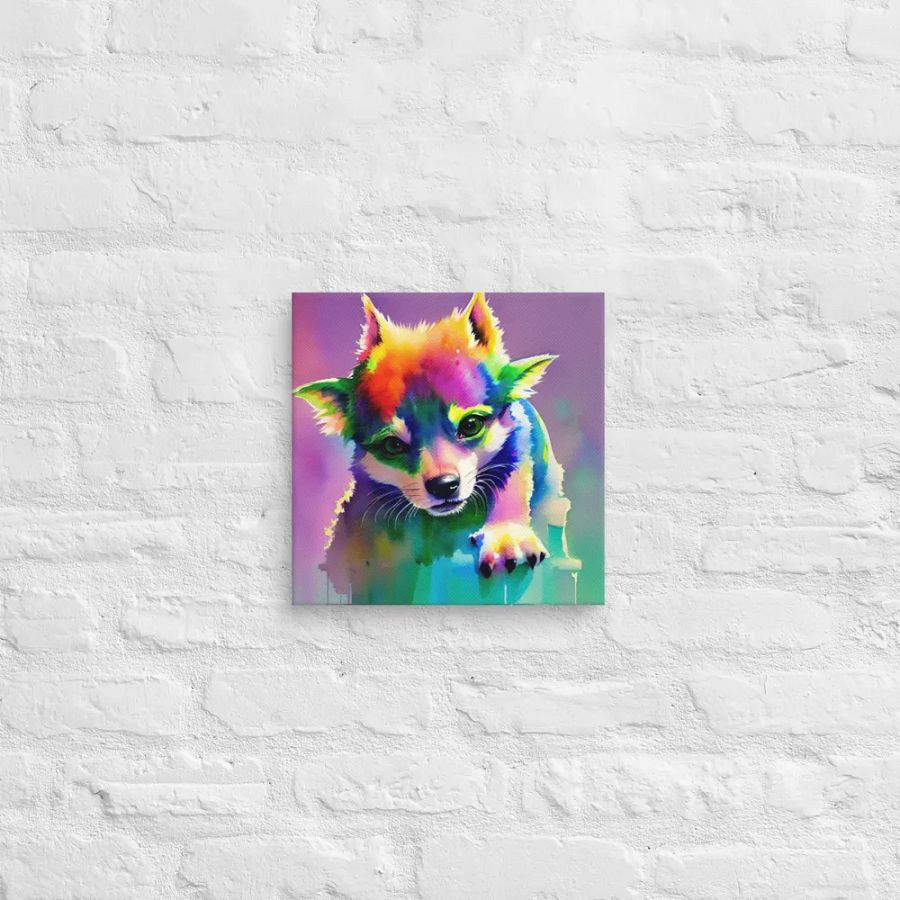 Cute Dog Digital Painting - v12 product image (12)