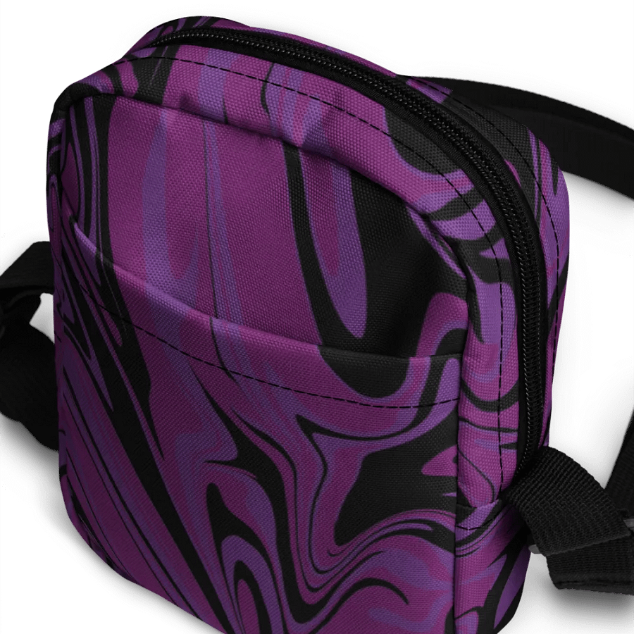 Purple Swirl Utility Crossbody Bag product image (6)