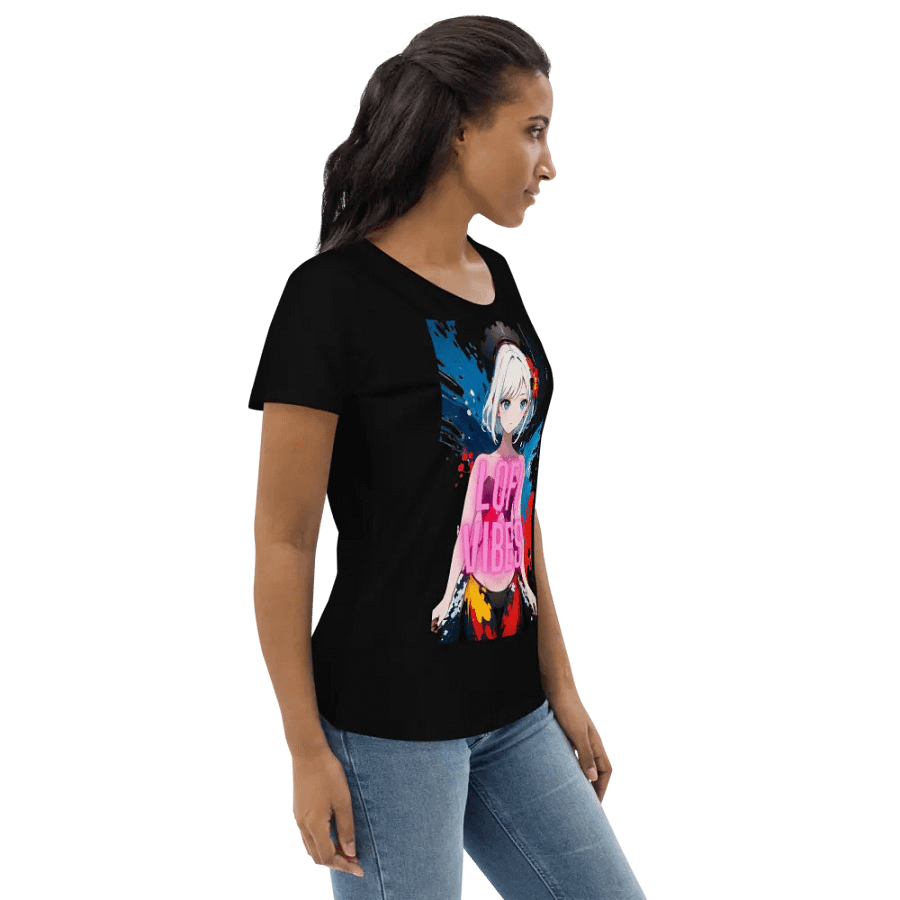 Lofi Vibes Fan T-Shirt Women product image (4)
