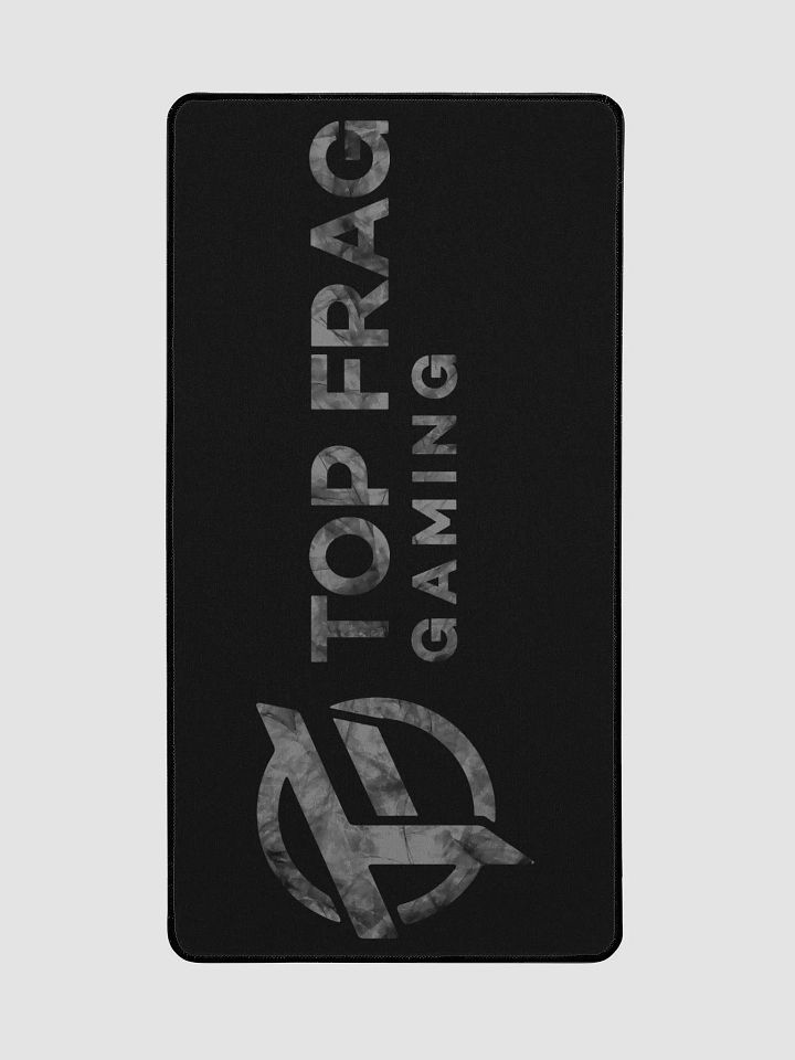 TopFrag™ Gray Logo Desk Mat 15.5" x 31.5" product image (2)