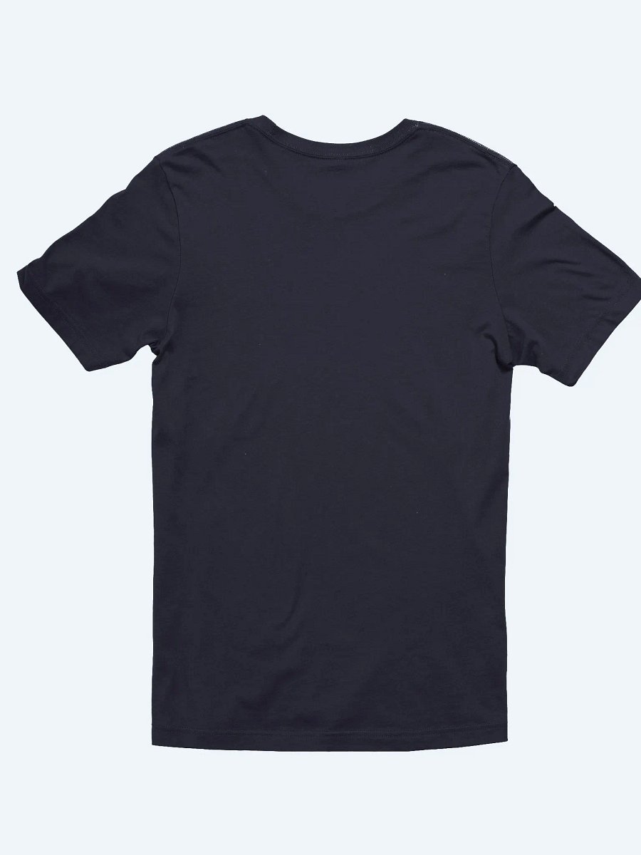 Juni T-Shirt, White on Navy product image (4)