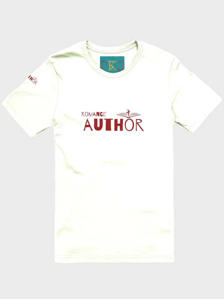 Romance Author Red Text Supersoft T-shirt product image (2)