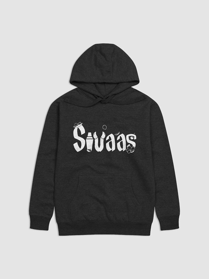 SivaasTV Hoodie White Lettering product image (1)