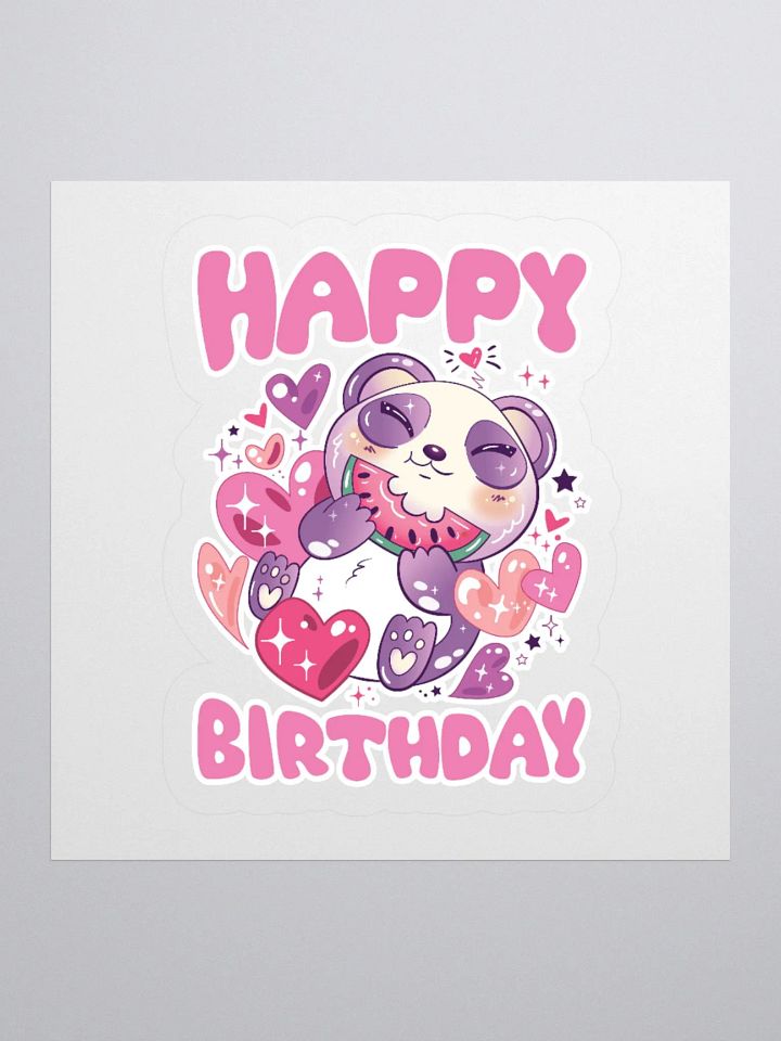 Happy Birthday (Panda Love) Sticker product image (1)