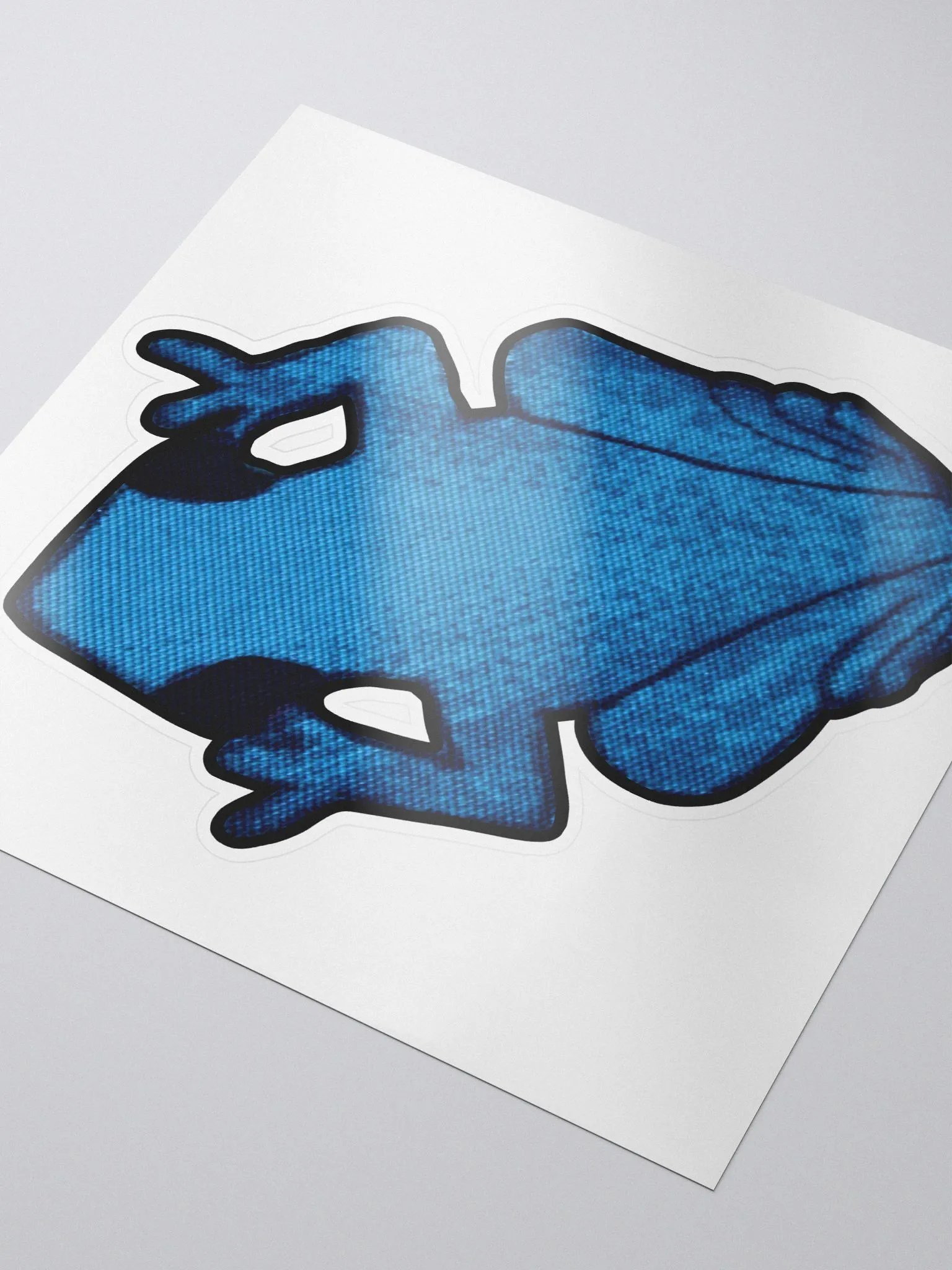 Big Frog Sticker in Cerulean product image (3)