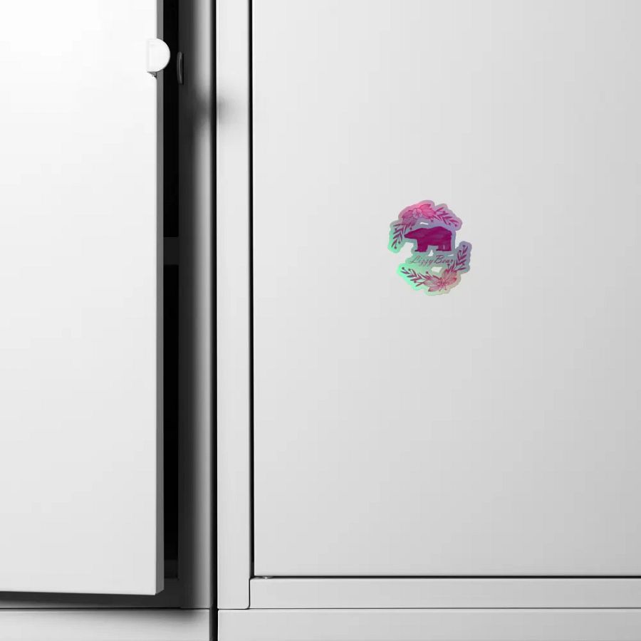 LizzyBear Holographic Sticker product image (4)