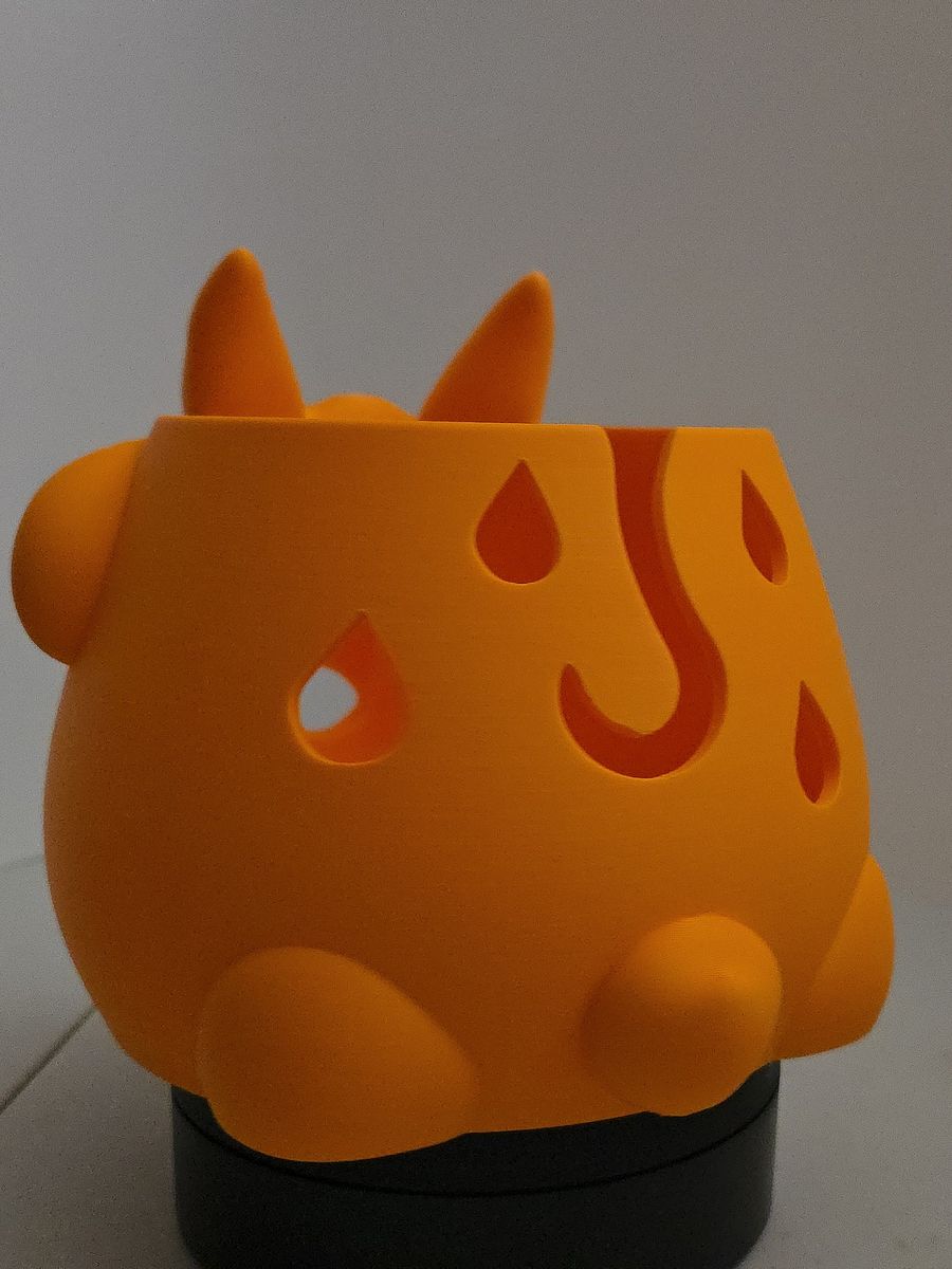Orange Goat Yarn Bowl 3D printed 🐑 product image (3)