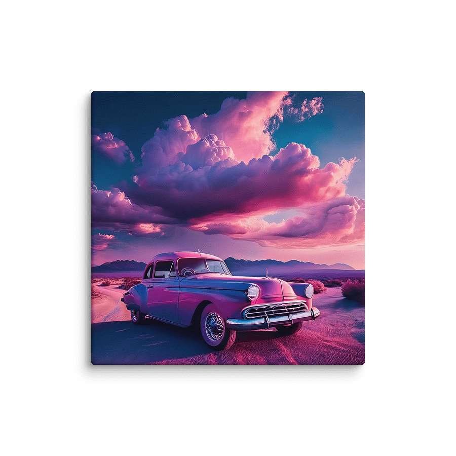 Vintage Dream Car Canvas Painting product image (1)