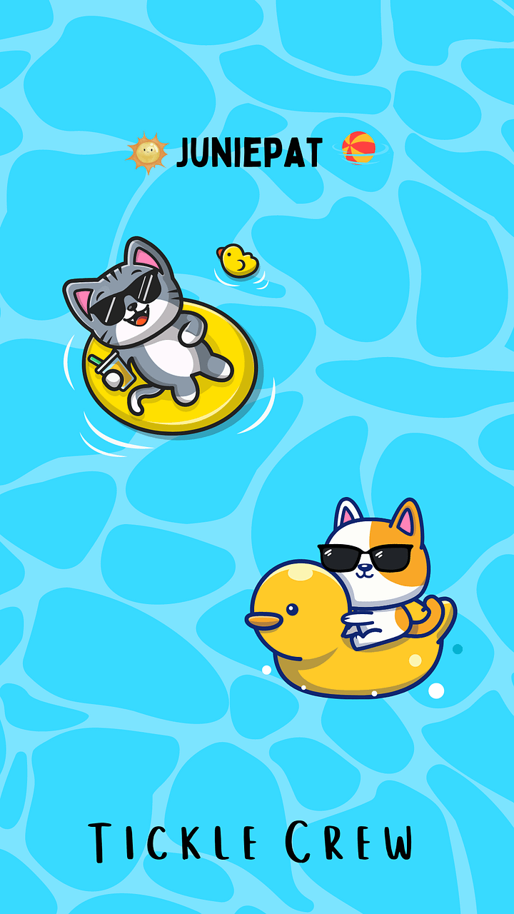 Tickle Crew Summer '23 Mobile Wallpaper product image (1)