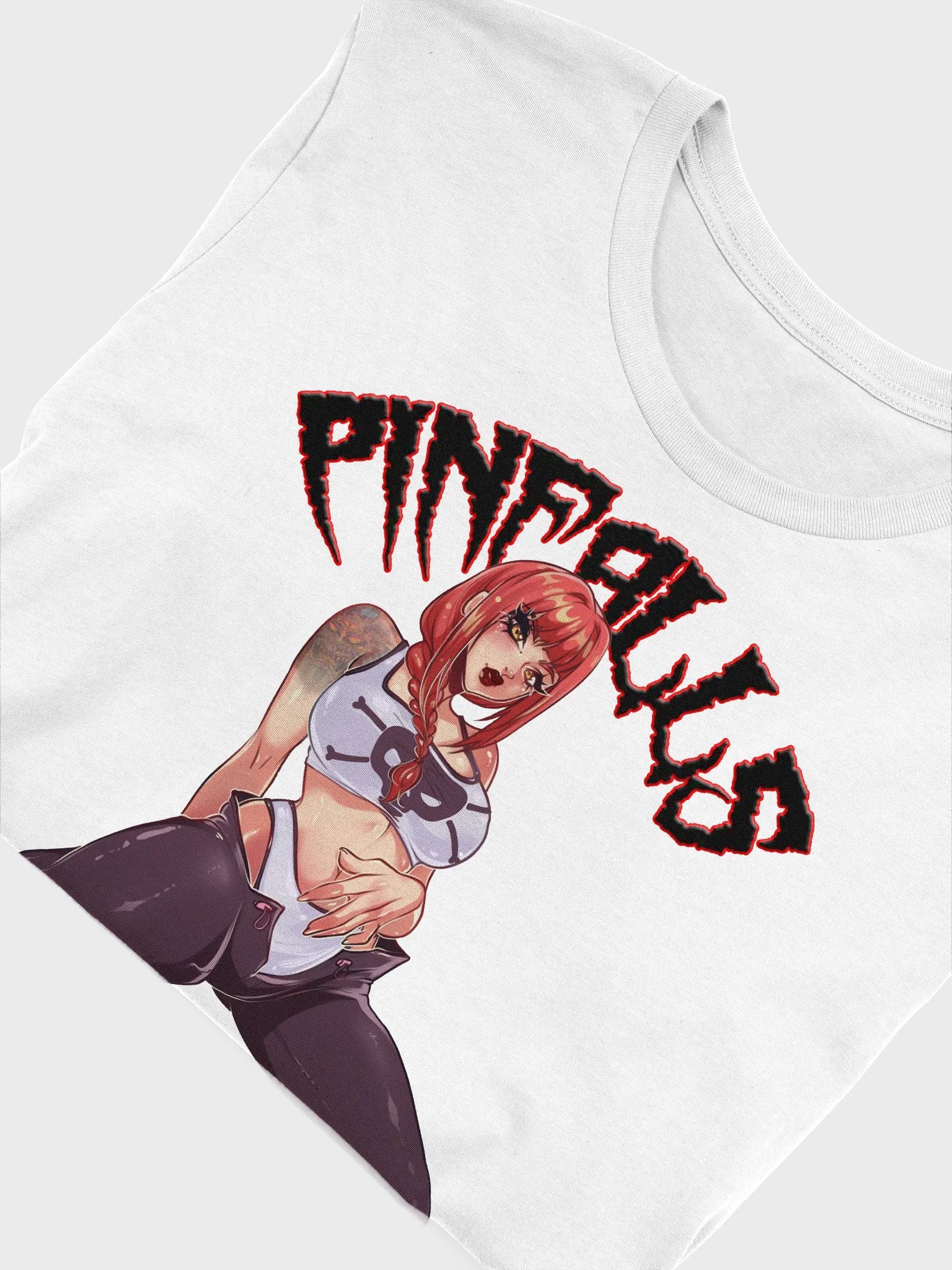 Makima x Lita Cosplay White Bella Shirt product image (5)