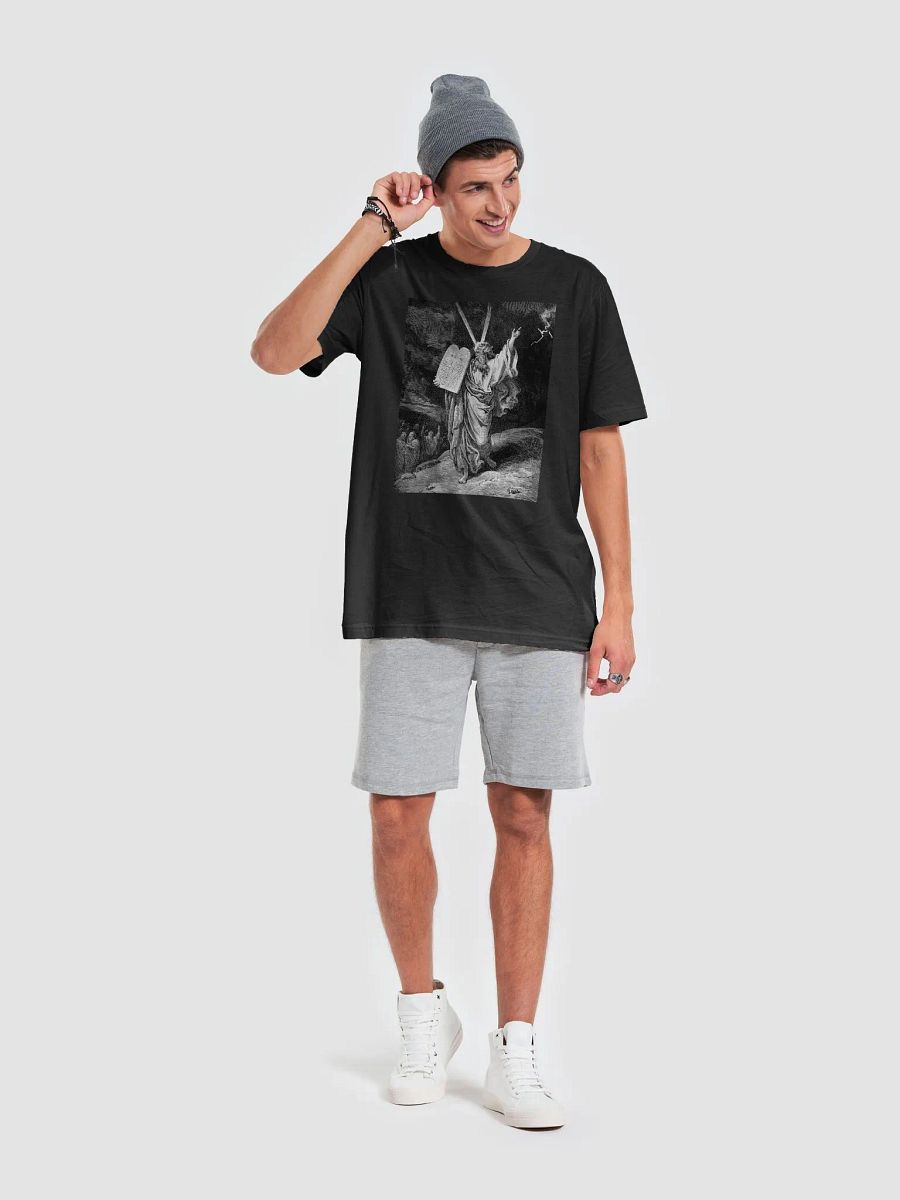Moses Coming Down From Mount Sinai Gustave Dore Bible Illustration Unisex T-Shirt product image (6)