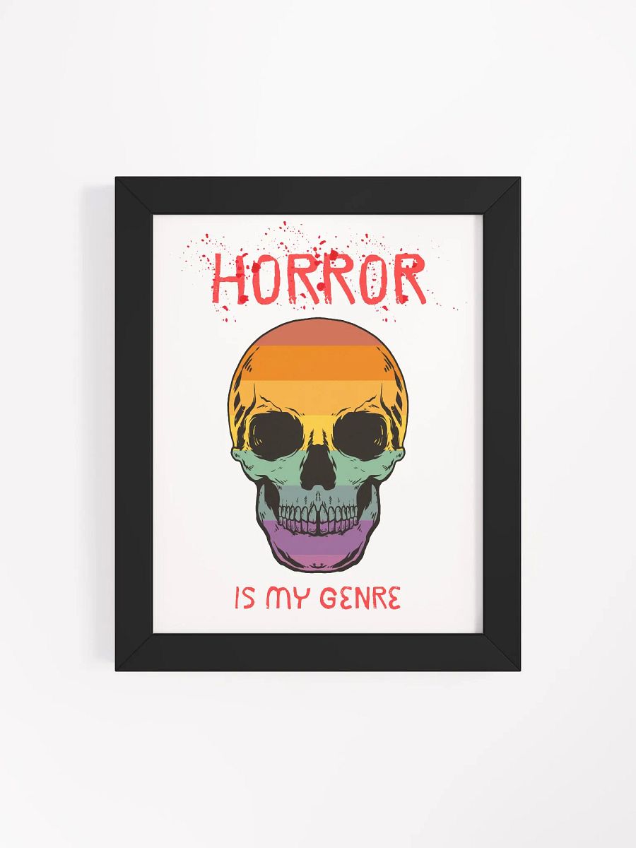 Horror is my Genre Framed Poster product image (79)