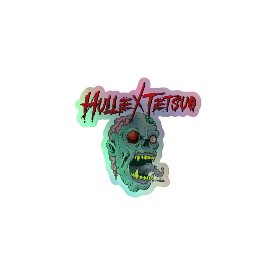 Gimme Brain Holo Sticker (HulleVane Design) product image (1)