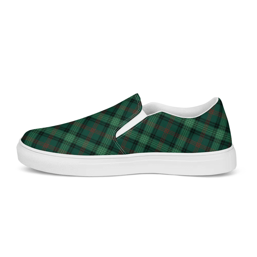 Ross Hunting Tartan Women's Slip-On Shoes product image (6)