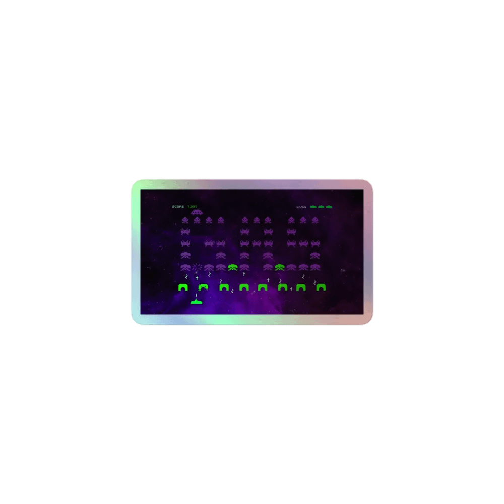 Games Addict Society Holographic Sticker product image (1)