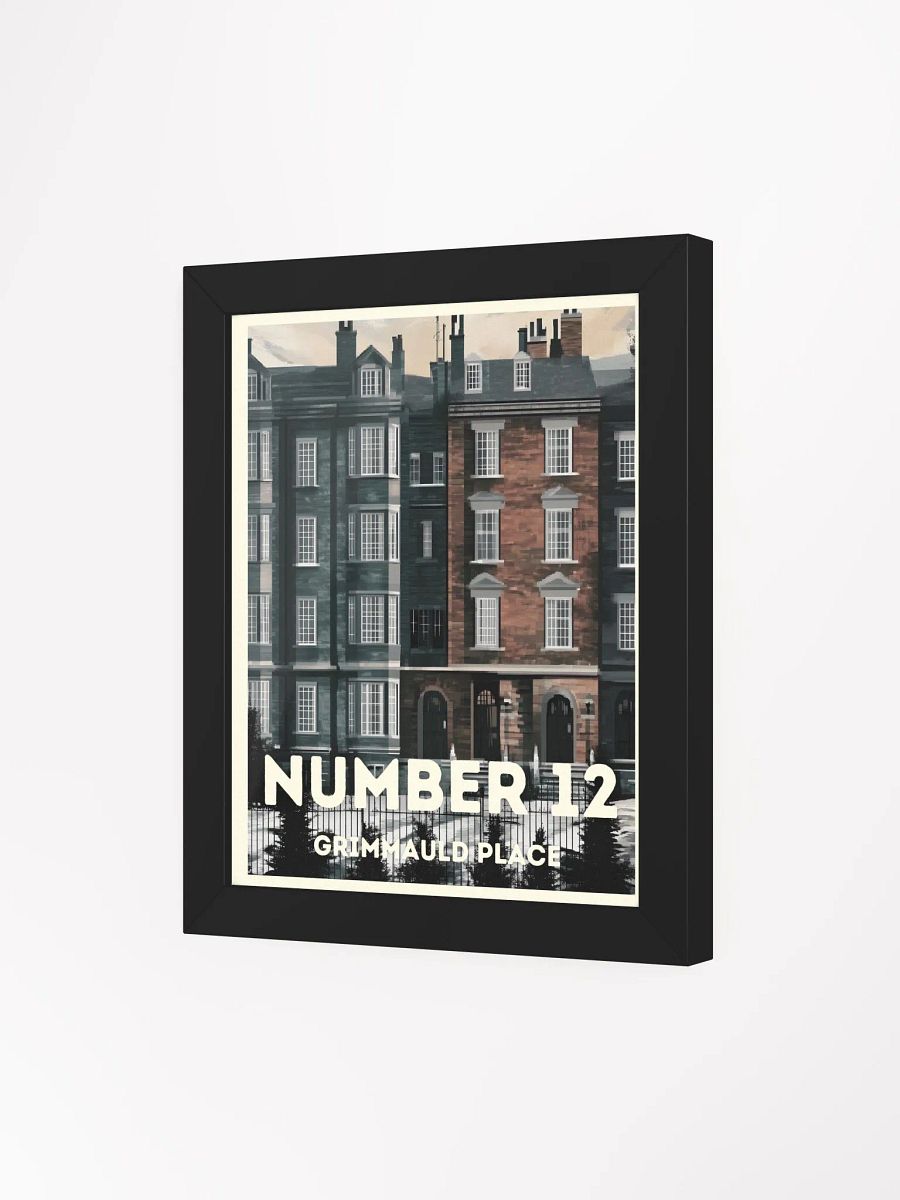 Grimmauld Place Vintage Travel Poster product image (3)