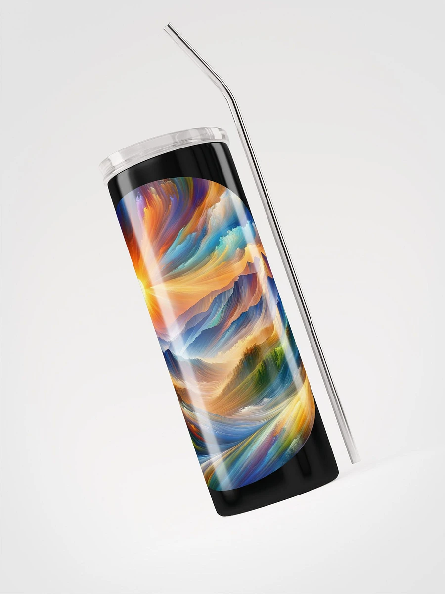 Abstract Sunrise - Stainless Steel Tumbler product image (3)