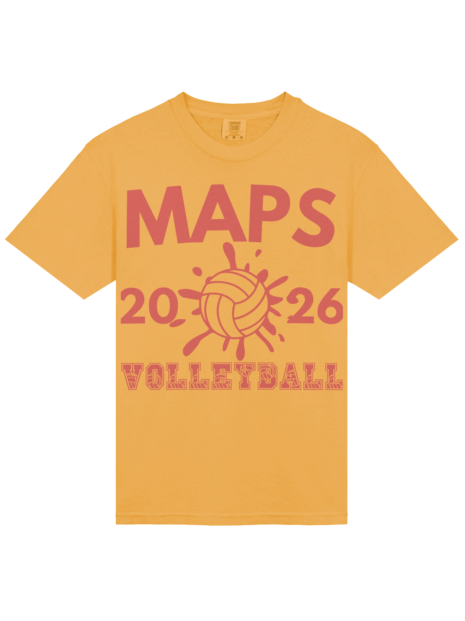 2026 MAPS Varsity Volleyball Heavyweight Tee product image (14)