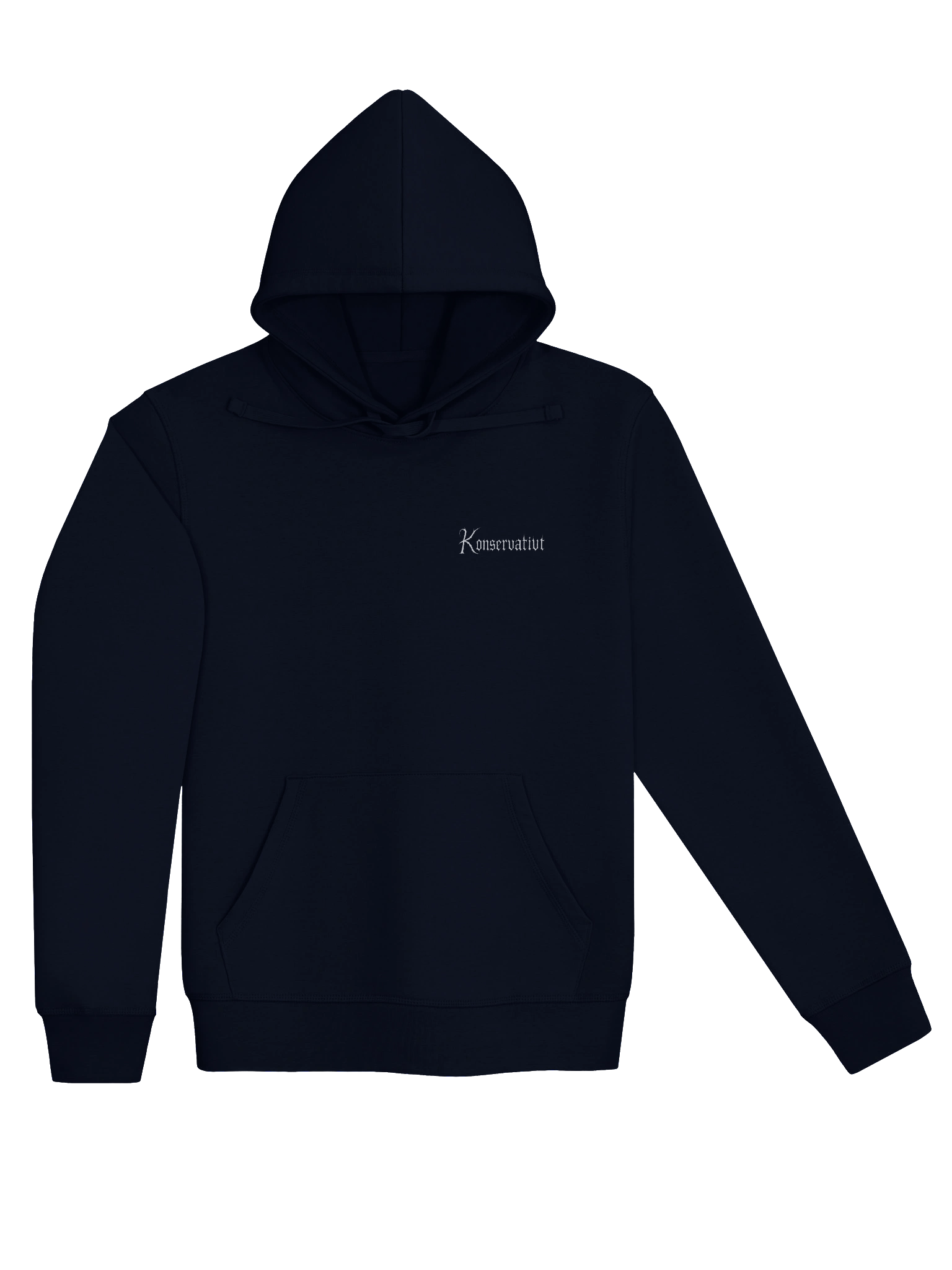 Konservativt (Hoodie/Small Black Metal Font) product image (12)