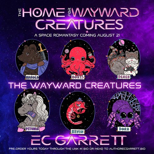 ⭐LOVE is UNIVERSAL⭐

Meet THE HOME FOR WAYWARD CREATURES (Vol 1), my new paranormal space romantasy series about the galaxy’s...