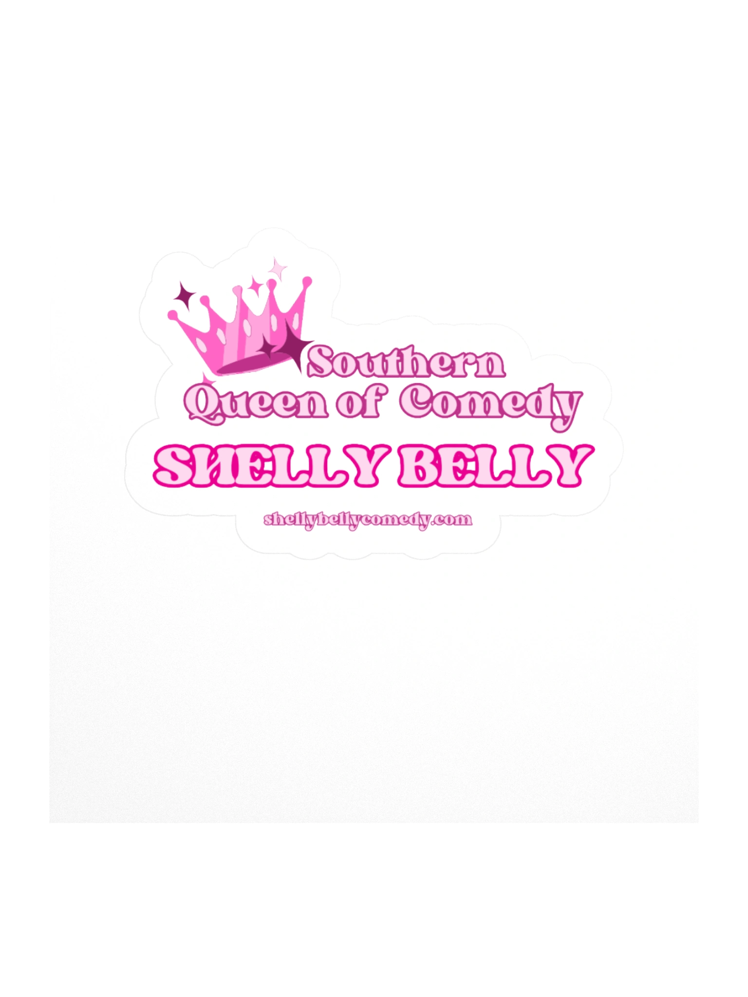Southern Queen of Comedy - 3X3 STICKER product image (1)