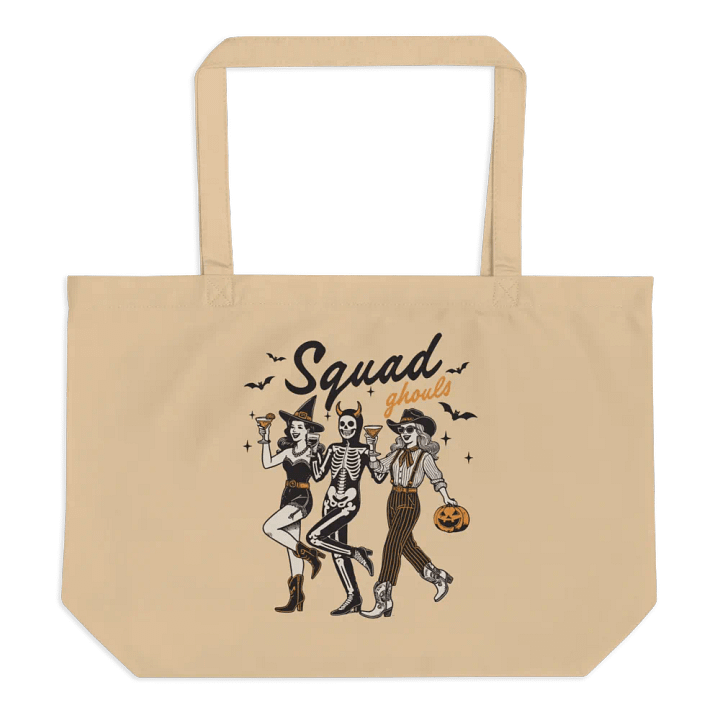 Squad Ghouls Halloween Tote Bag product image (1)