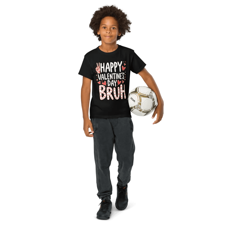 Peace & Love Valentine's Youth Tee product image (15)