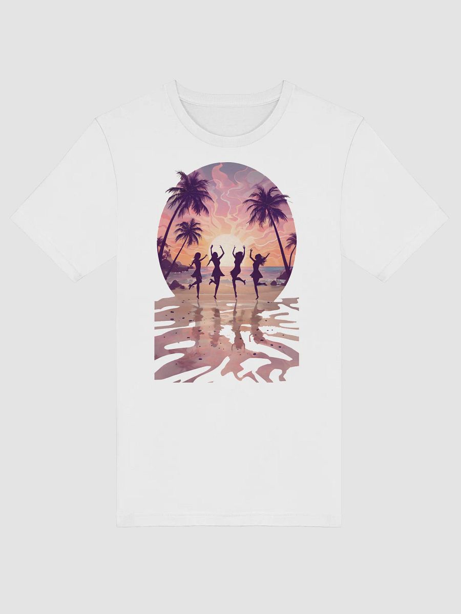 "Retro Beach Dance – Silhouettes of Summer Freedom product image (1)