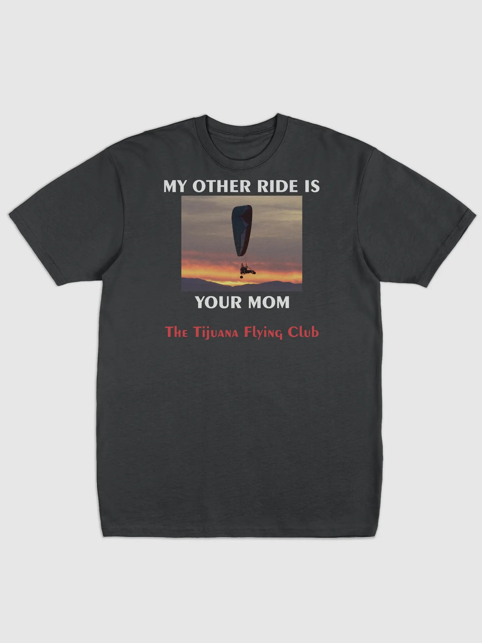 Sunset Soar Paramotor Trike Premium Tee product image (1)