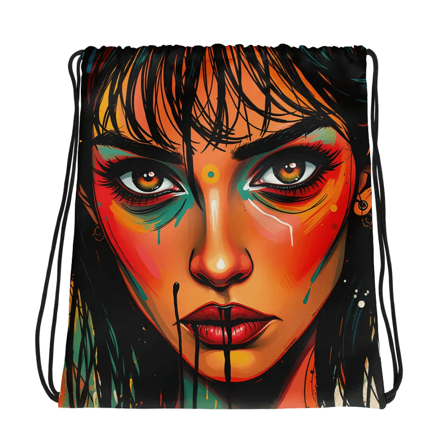 Vivid Visions Drawstring Bag product image (1)