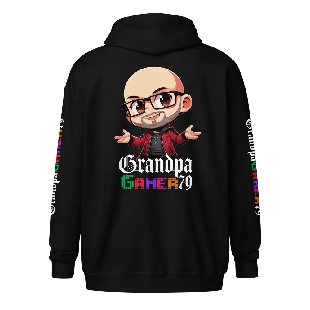 Grandpa Multi-Sided Zip Hoodie product image (5)