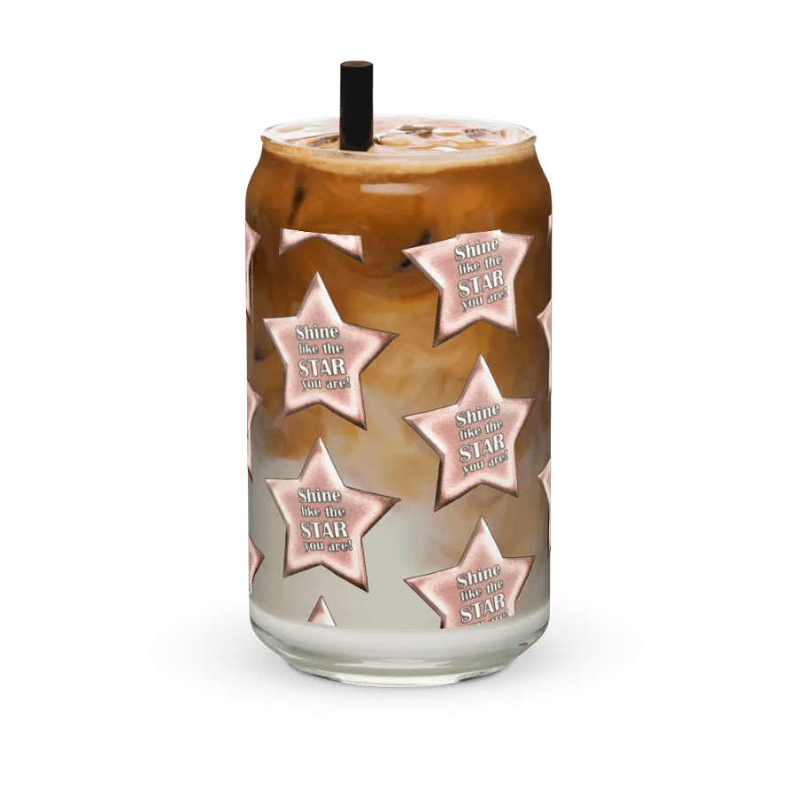 Shining Star Glass (Pink Star) product image (11)