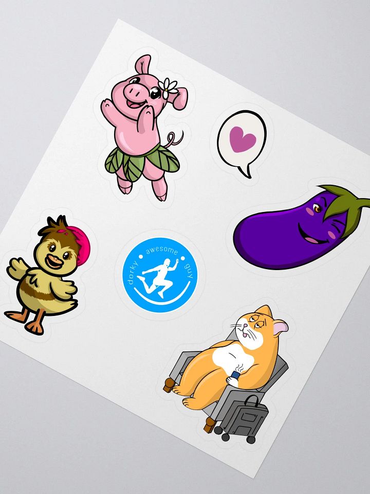Dorky Sticker Collection product image (2)