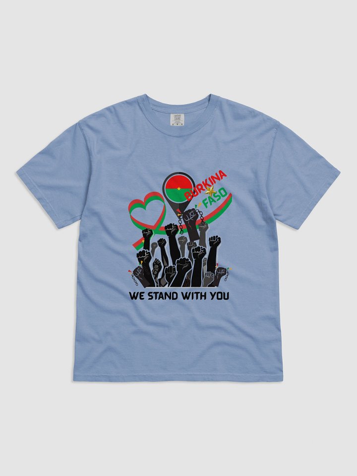 Men's Gray T-Shirt Burkina Faso We Stand With You product image (12)