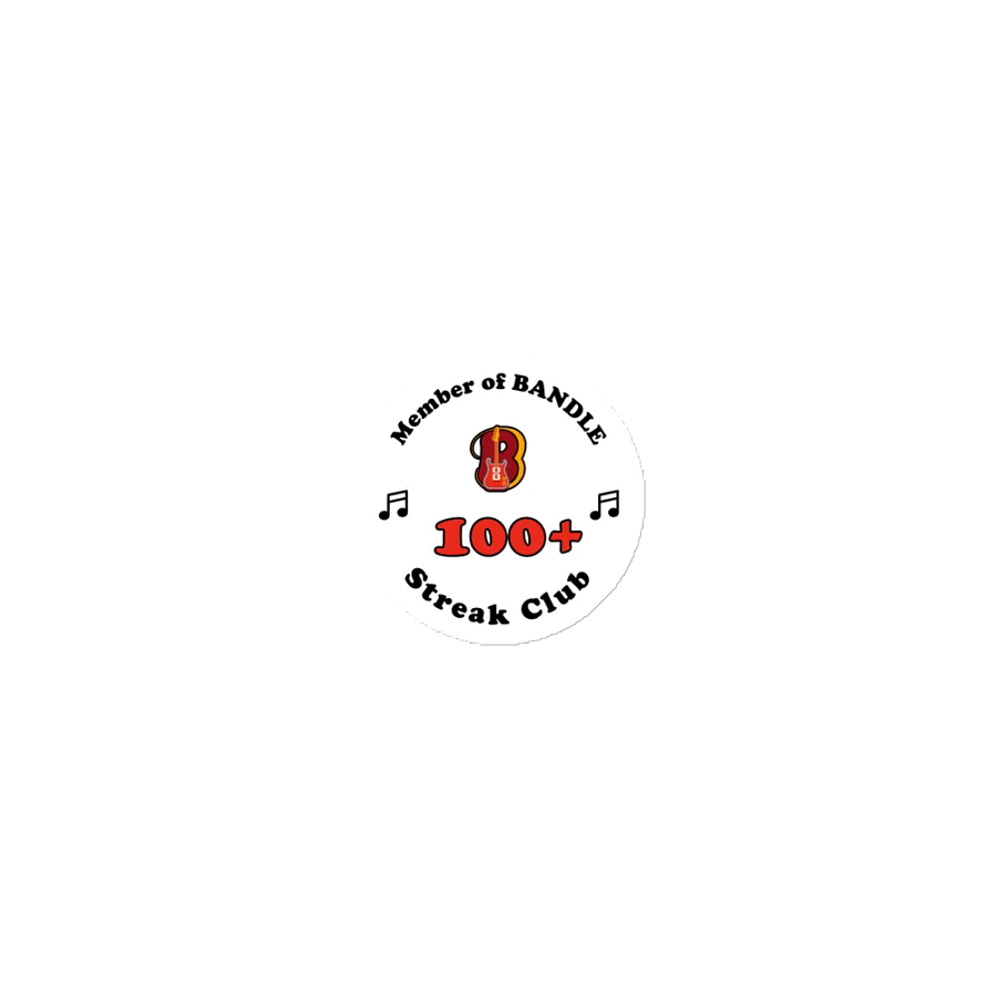 100 Streak Club Magnet product image (1)