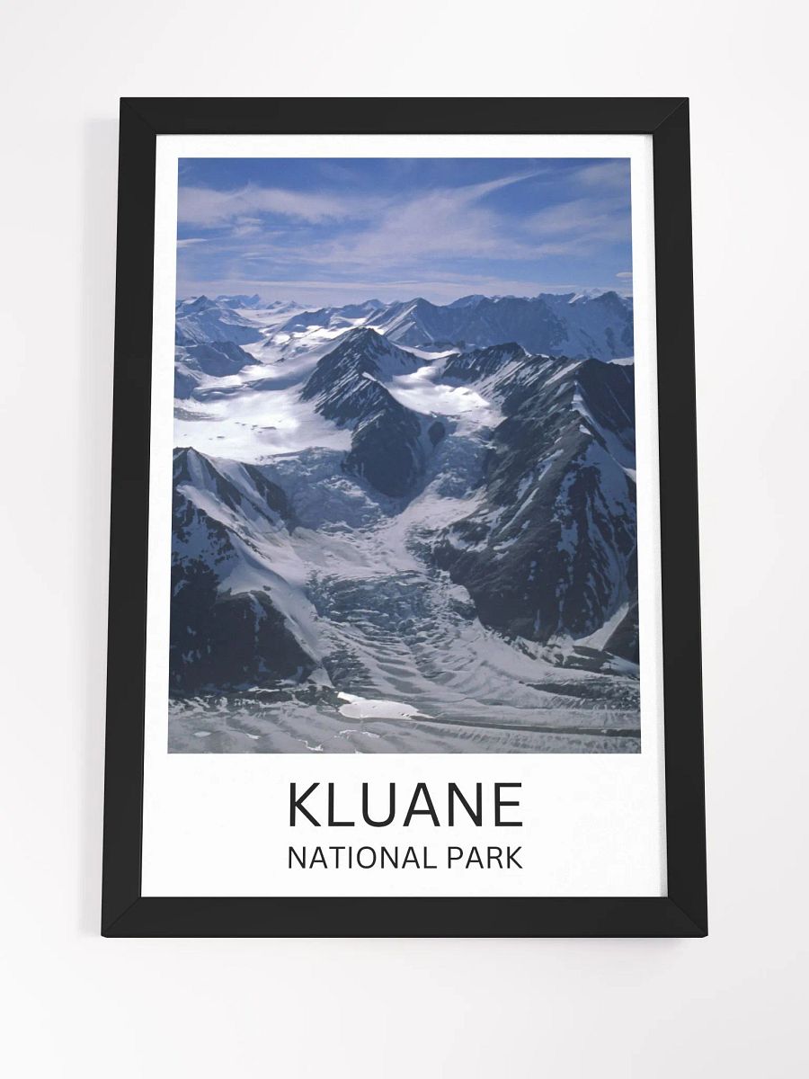 Kluane National Park Framed Matte Poster product image (4)