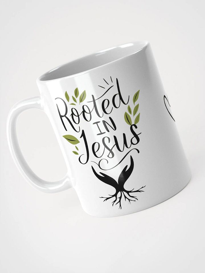 Rooted In Jesus Inspirational Mug product image (1)