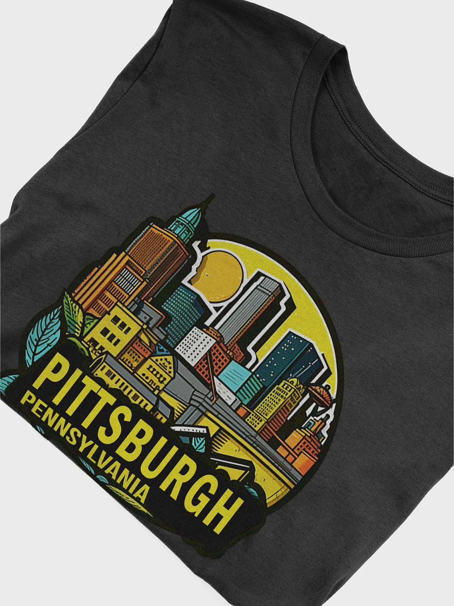 Steel City Pride: Pittsburgh Skyline Tee product image (34)