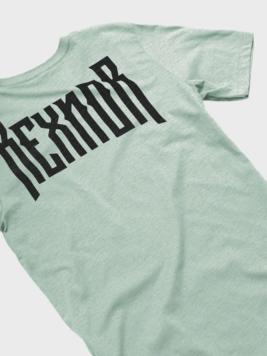 REXNOR T-Shirt (Crumbling Logo + Black Text) product image (5)