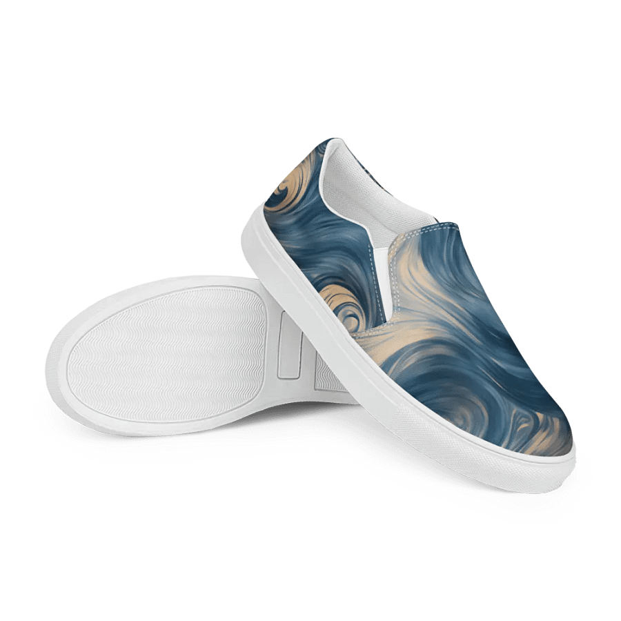 Galactic Swirl Slip-On Canvas Shoes product image (7)