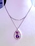 MFD-00251 | Enchanted Siren’s Amethyst-Esque Pendant Necklace – February Birthstone Inspired | Handmade Jewelry by Monique Faella Designs™